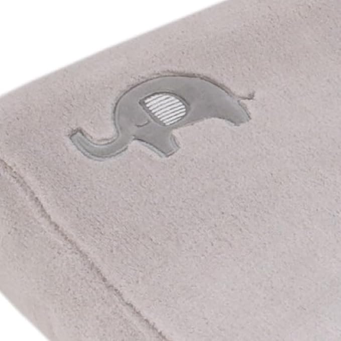 Little Love by NoJo Dream Big Little Elephant Grey Super Soft Changing Pad Cover