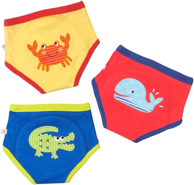 ZOOCCHINI boys Organic Cotton Potty Training Underwear