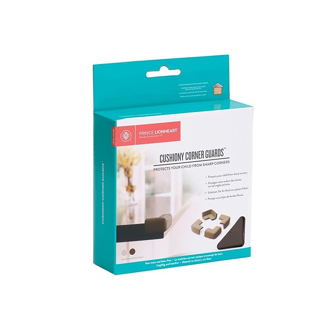 Prince Lionheart Corner Guards, Chocolate Brown