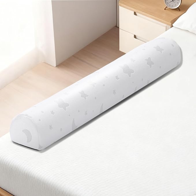 Bed Rail for Toddlers Rail Bumper, 52" Bed Bumpers for Toddlers Premium Bed Bumper for Kids Bed, Anti-Slip Toddler Bed Rails for Toddler Machine Washable Bed Bumper
