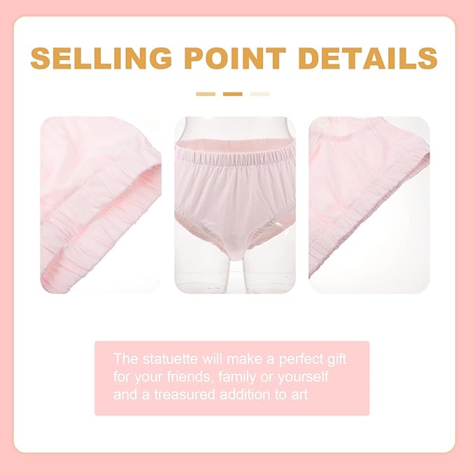 Healifty Reusable Leakproof Urinary Underwear for Elderly Waterproof Breathable Incontinence Care Pants Comfortable Washable Size XXL 14.56X11.81X0.39In