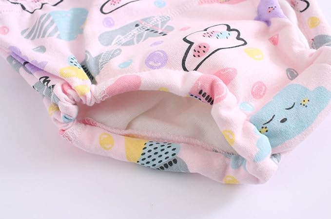 Potty Training Underwear for Girls Boys Potty Training Pants (3T,Pink)