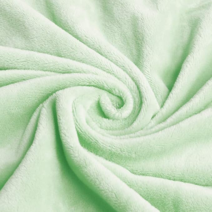 American Baby Company Heavenly Soft Chenille Fitted Contoured Changing Pad Cover, Mint, for Boys and Girls