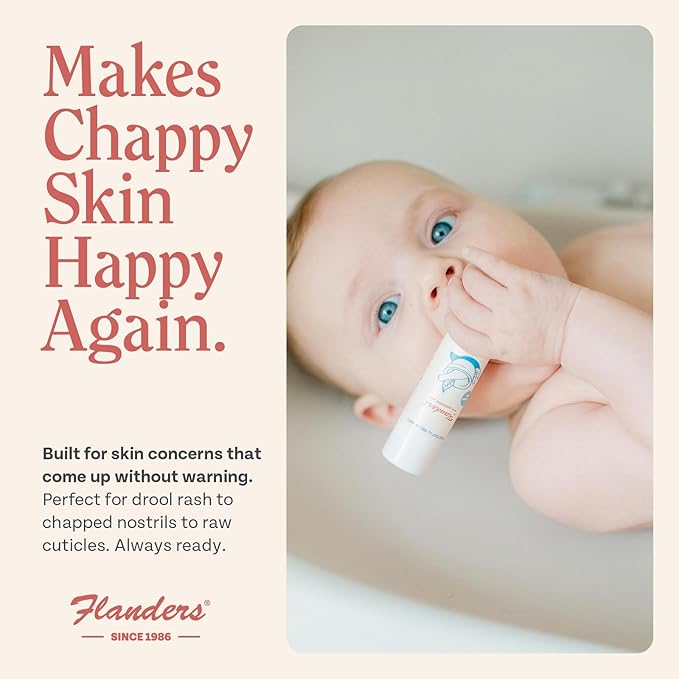 Flanders Skin Relief Bundle – 2 Tubes of Buttocks Ointment and 1 Stick of Healing Balm, Pharmacist Developed, Safe for Sensitive Skin, Made in USA