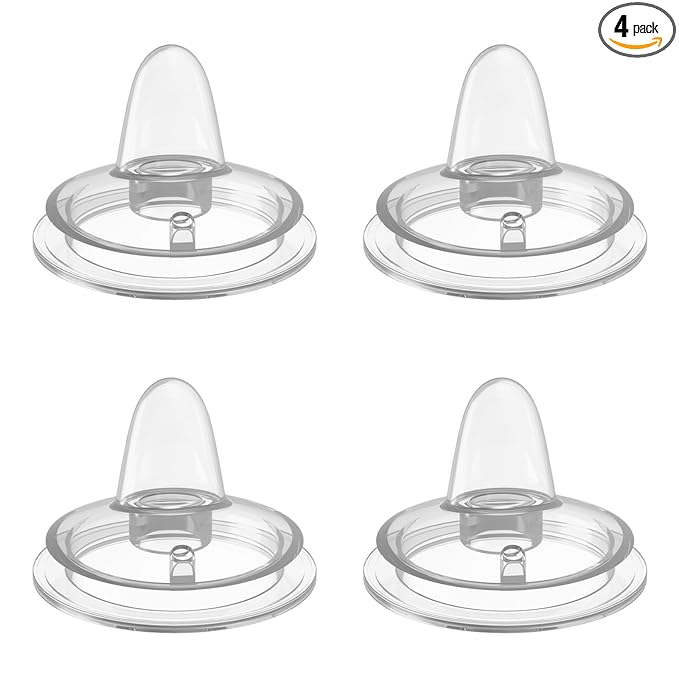 Sippy Spout Nipples for Philips Avent Baby Bottles, Natural Trainer Sippy Cup My Grippy Spout Sippy Cup and Natural Trainer Sippy Cup, Soft 100% Silicone Sippy Spout Nipples (Sippy Nipple)