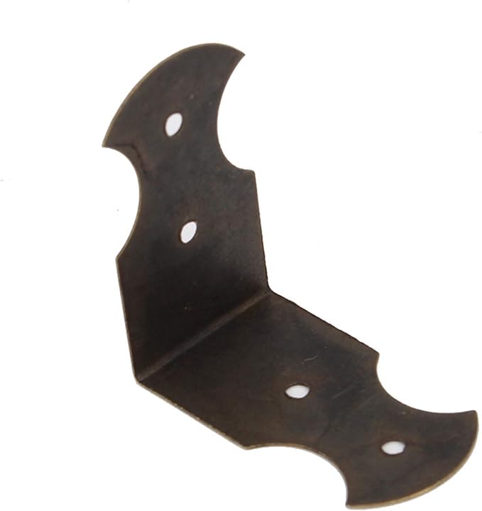 Decorative Vintage Box Corner Guards 0.94x0.51inch Edge Cover Pack of 20