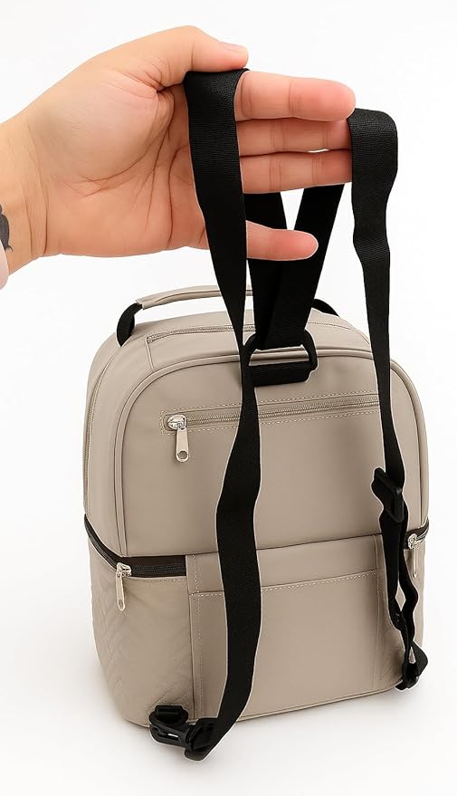 breast milk cooler travel bag with an exclusive and delicate design, five Breastmilk Storage Bags are included with your cooler bag, baby bag, baby bottle bag,