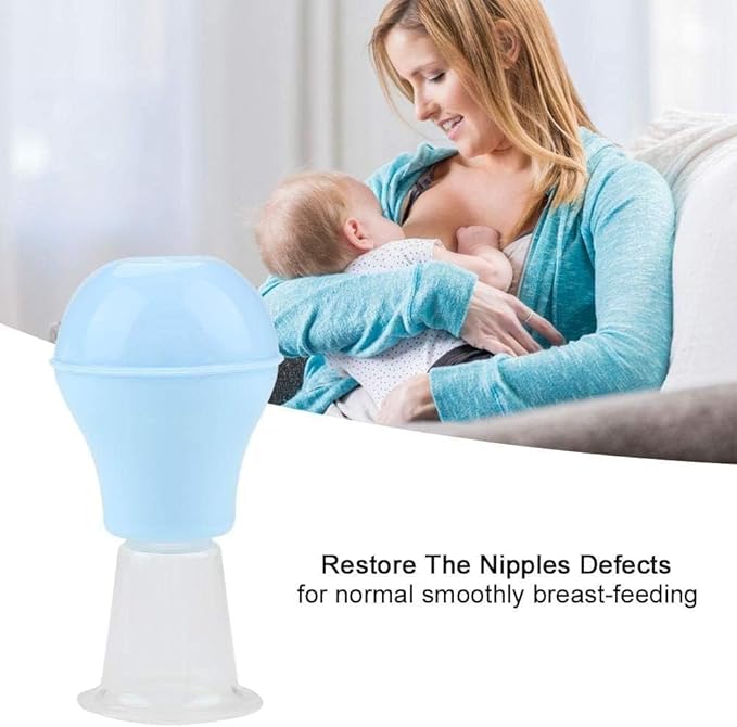 Nipple Corrector, Women Silicone Nipple Enlargement Suction Enlarger Sucker Corrector for Breastfeeding Inverted Flat Nipples Aspirator Puller Health Care Breast Shells and Nipple Therapy Products