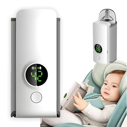 Bottle Buddy Bottle Warmer, Hugwarm Bottle Warmer, Bottle Warm Baby Bottle Warmer with LCD Display, Bottle Warmer On The Go, just for Keep Milk Warm NOT for Heat Up from Cold (1)
