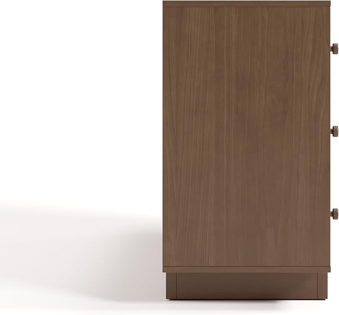 Storkcraft Texas 6 Drawer Dresser (Hazelnut) – GREENGUARD Gold Certified Baby Dresser, Interlocking Drawer System for Nursery & Kids’ Bedroom, Brown Chest for Kids Bedroom, Nursery Storage