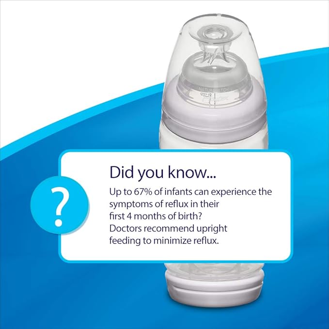 Playtex Baby Ventaire Anti Colic Baby Bottle, BPA Free, 9 Ounce - 3 Count