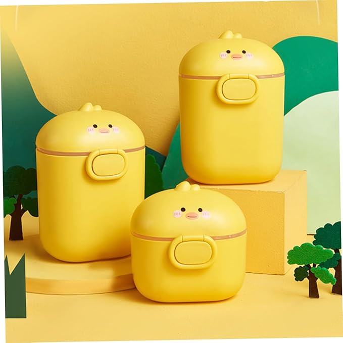 UPKOCH Cartoon Design Portable Formula Dispenser Formula Storage Tank Milk Powder Dispenser Pcs