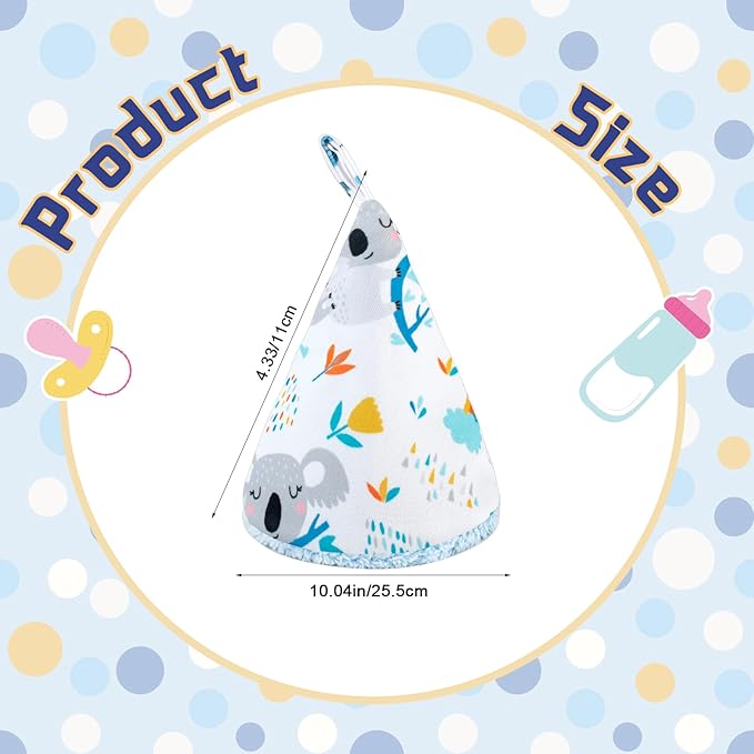6 Pcs Coral Velvet Peepeeteepe Baby Boy, Strong Water Absorption Pee Peep Teepee for Baby Boy, Reusable Pee Covers for New Parents Gift