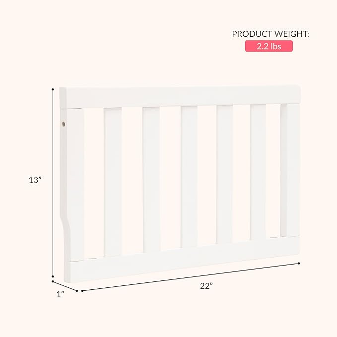 Sweetpea Baby Rose/Tiana Convertible Crib Toddler Guard Rail