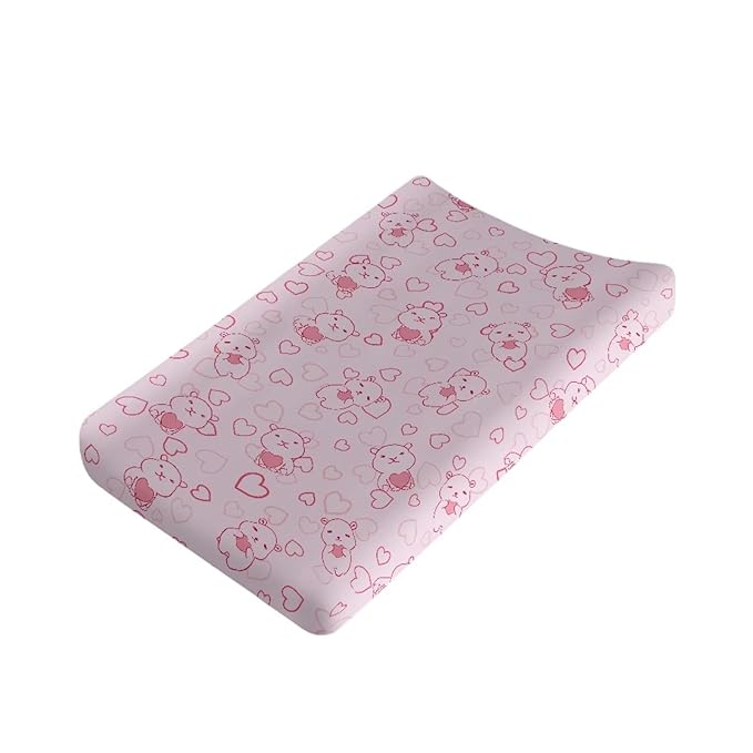 Capybara Changing Pad Cover for Baby Soft and Comfy Diaper Change Table Covers Breathable Baby Nursery Diaper Changing Pad Sheets Cute Nursery Decor