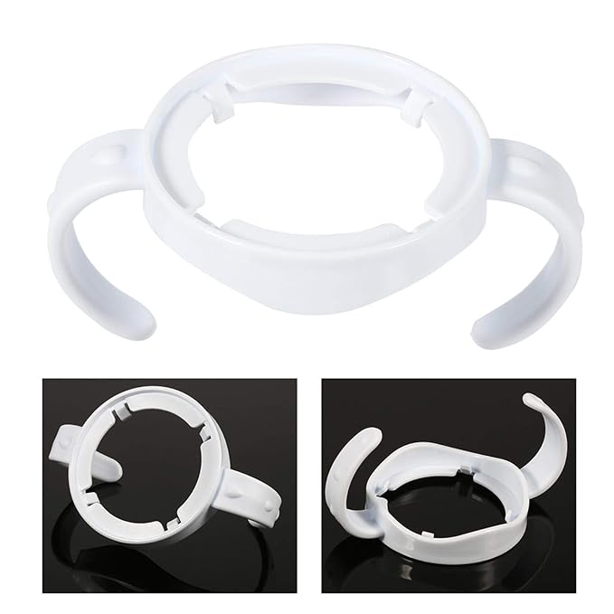 Baby Bottle Handles, Soft-Touch Baby Training Bottle Handles, Anti-Slip for Feeding Bottle Series Infant Helping Baby Independent Feeding