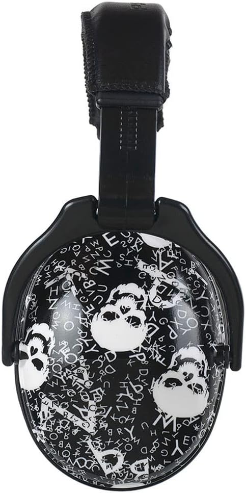 Kids Hearing Protection,25dB NRR Noise Reduction,Sound Proof for Kids,Toddler,Safety Earmuffs for Concert,Airplane,Autism,Monster Jam,Travel,School- Skull