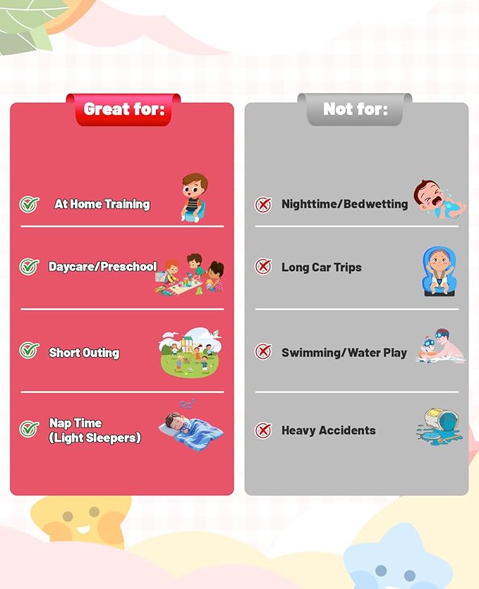 MooMoo Baby Potty Training Underwear 10 Packs Absorbent Toddler Training Pants for Boys and Girls Cotton Pee Pants 2T-9T