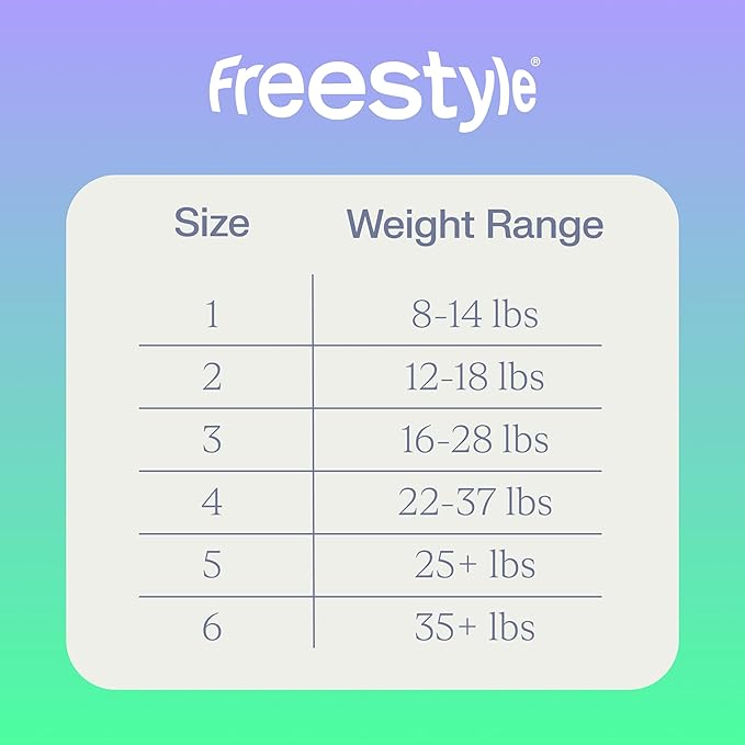 Freestyle Diapers Size 4 Freestyle Diaper, 24 CT