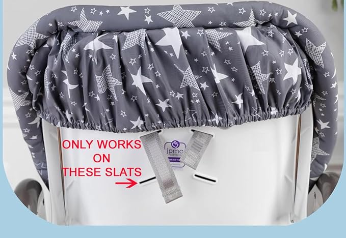 Todays Kids High Chair Straps, Compatible with Graco Highchairs, Replacement Harness Straps for 5 Point High Chairs, Replacement High Chair Belt