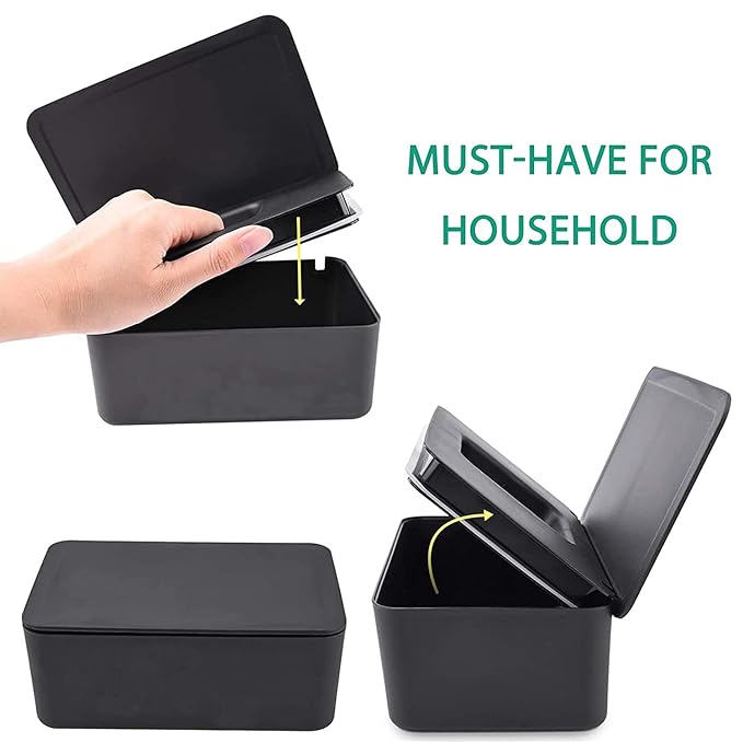 Moorfowl Please Flush Wipes Dispenser for Bathroom Flushable Wipe Container with Large Capacity 8.2L x 4.9W x 3.9H