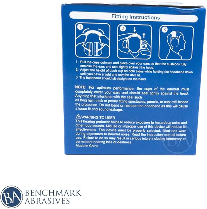 Benchmark Abrasives Children Ansi Approved Earmuff Hearing Protection