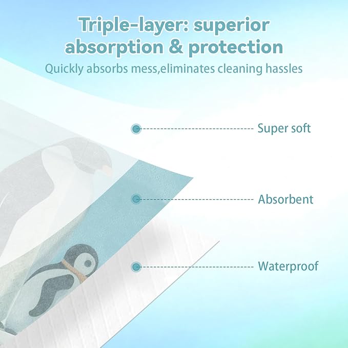 10 Pcs Disposable Bibs, Individually Packaged with Catcher and Leakproof Liner for Toddler Feeding, Baby Travel Essential