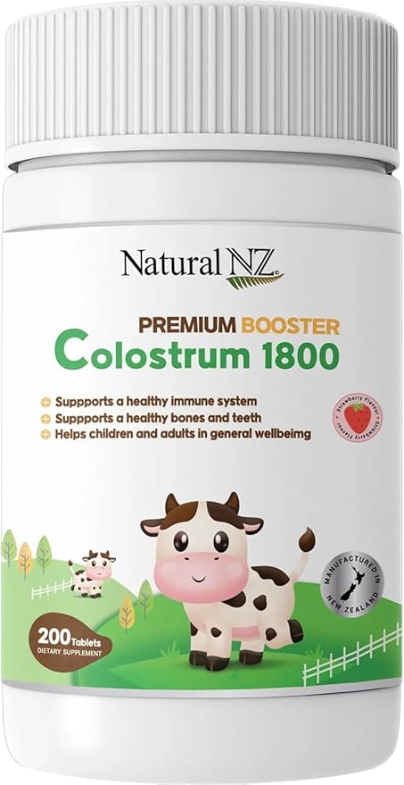 Premium Booster Colostrum 1800 200 Tablets (3)