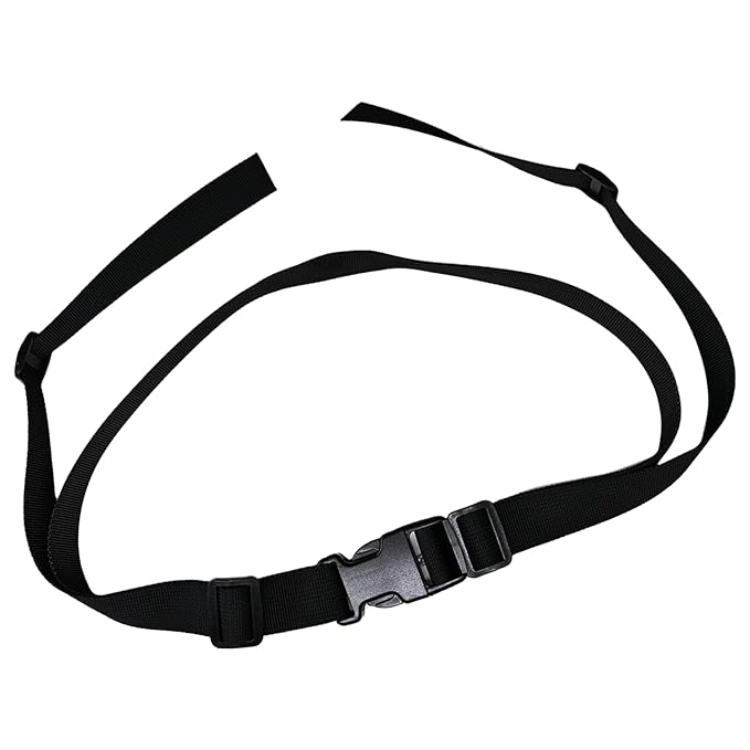 2-Point Harness Straps Belt for Child High Chair,Adjustable Harness Straps Replacement Strap for High Chair/Pushchair/Stroller(Black)