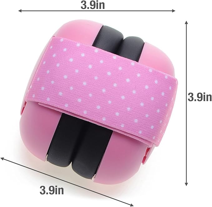 PandaEar Baby Ear Protection, Noise Cancelling Headphones EarMuffs for Babies & Toddlers 0-3 Years