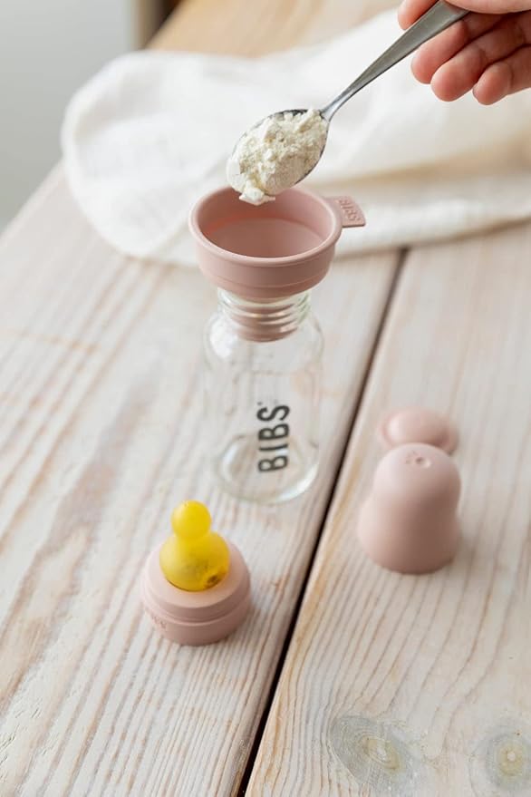 BIBS Bottle Nipple | BPA Free Natural Rubber | Made in Denmark | Slow Flow 2-Pack
