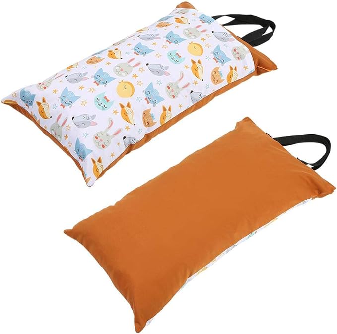 Large Hanging Wet Dry Cloth Diaper Pail Bag for Reusable Diapers or Laundry Reusable Hanging Wet Dry Cloth Diaper Bag(#1)