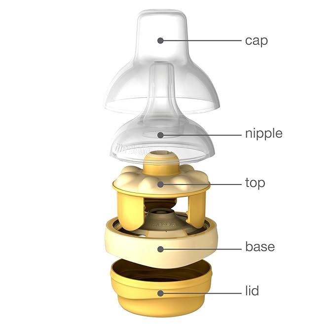Medela Calma Bottle Nipple | Baby Bottle Teat for use with Medela Collection Bottles | Made Without BPA | Air-Vent System