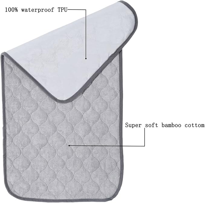 Waterproof Baby Diaper Changing Mat Infant Washable Diaper Pad Portable Nappy Changer Mattress for Boys Girls