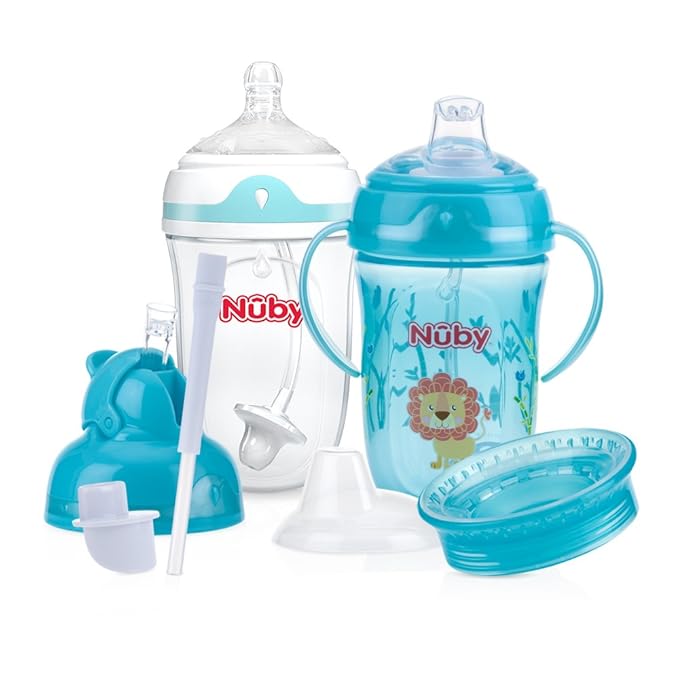 Nuby 6 Stage 360 Comfort Cup Starter Set