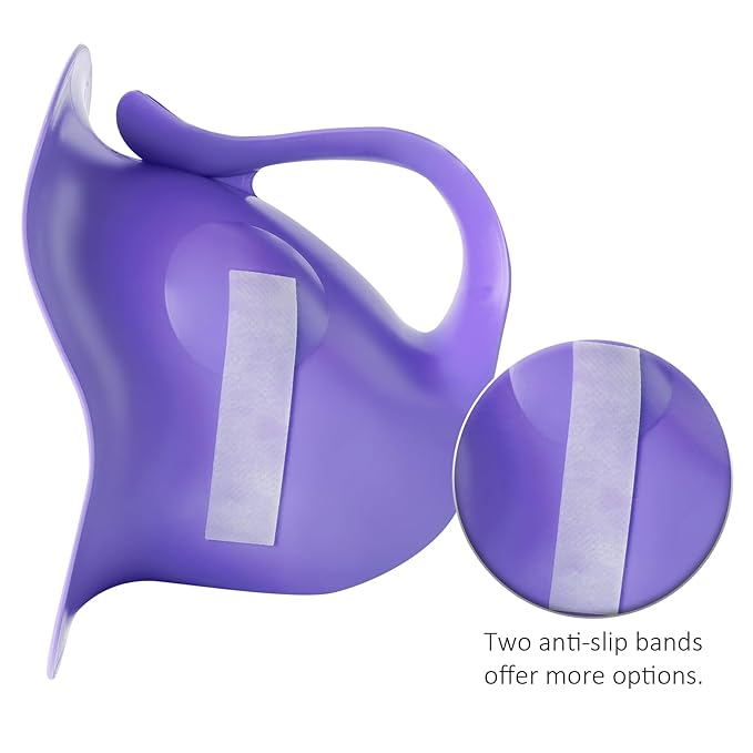 Newborn Baby Potty- the Diaper-Free Solution for Indoor & Outdoor Elimination Communication; Cute Fish Design (Purple)
