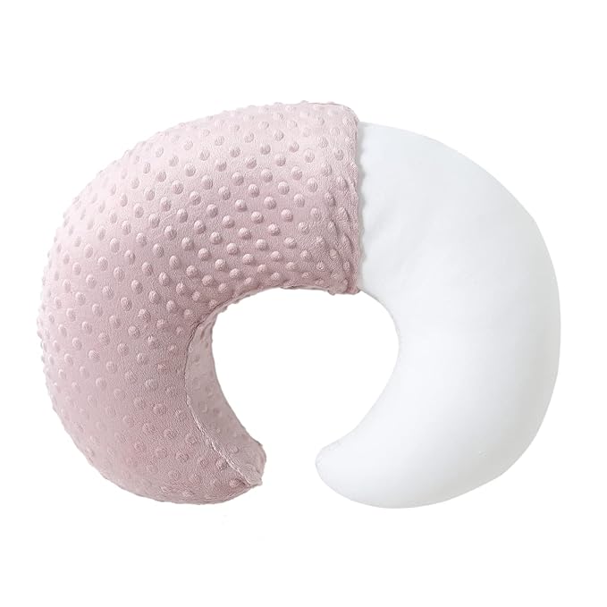 Nursing Pillow Cover, Breastfeeding Pillow Slipcover Snugly Fits for Nursing Pillow for Baby Boys and Girls, Premium Quality Microfiber, Ultra Soft Comfortable (Sepia Rose)