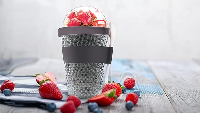 Chill Yo 2 Go Food Storage Container Color: Black