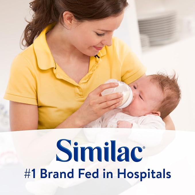 Similac NeoSure Premature Post-Discharge Infant Formula, Ready-to-Feed Baby Formula, 32-fl-oz Bottle, Pack of 6
