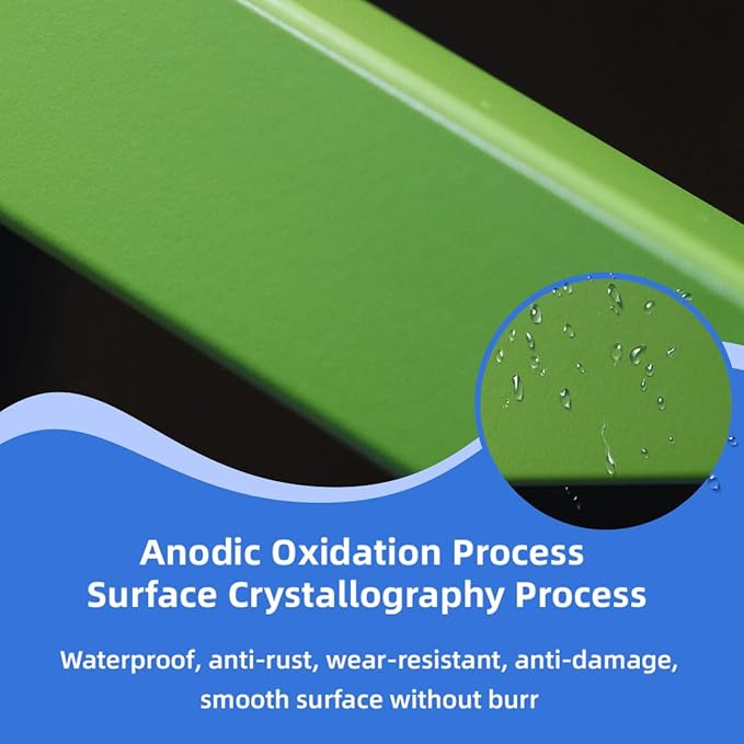 4 Pcs Aluminum Angle Corner Guards, 1" x 1" x 39.4" Metal Wall Corner Protector L-Shaped Molding Trim for Wall Door Frame Cabinet Protection Decoration, 2 mm Thickness, Green
