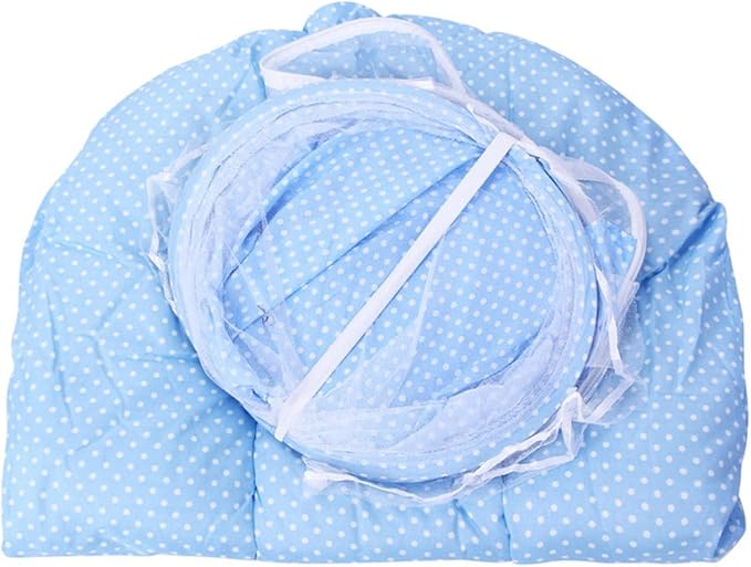 Tefola Baby Mosquito Net, Folding Crib Netting Baby Bedding Portable Comfortable Environment Foldable Storage for Children Summer Supplies