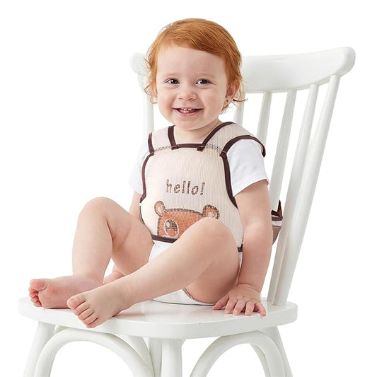 High Chair Straps - Portable Feeding Strap Safety Belt Foldable Booster Harness Belt for Restaurant Shopping Cart Travel