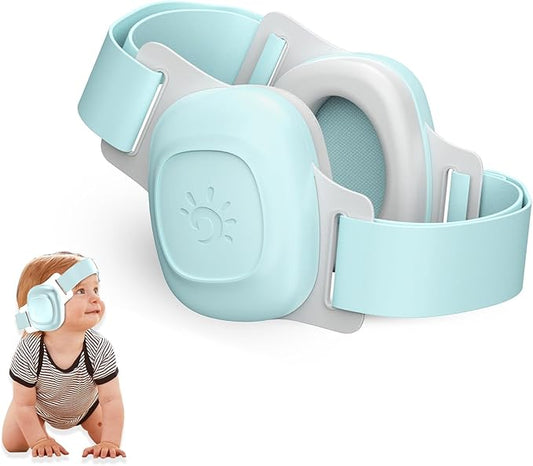 Baby Ear Muffs for Noise Protection,Soft & Adjustable Infant Noise Cancelling Headphones, Comfortable Hearing Protection for Toddlers