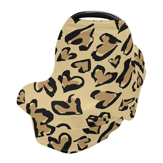 Nursing Cover Breastfeeding Soft Carseat Canopy Loving Graffiti Multi Use for Baby Car Seat Covers Canopy Shopping Cart Cover Scarf Light Blanket Stroller Cover