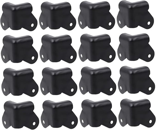 Speaker Corner Cover Metal Wrap Corner Protector Furniture Edge Guards Anti-Collision Protective Covers for Cabinets and Audio Equipment