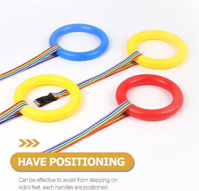 TOYANDONA Safety Walking Rope for Children with 12 Handles Preschool and Kindergarten Walking Rope for Toddlers Outdoor Group Management Harness