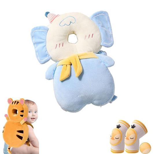 Baby Walker Head Protector BackpackToddler Adjustable Baby Head Protection Backpack (Style E)