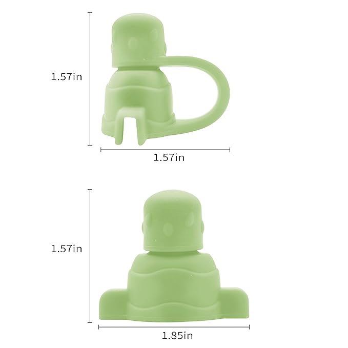 Pouch Topper No Spill - No Spill Silicone Squeeze Pouch Topper for Toddler & Baby, Mess-Free Food Pouch Topper, Easy-to-Use Design for Toddlers and Babies