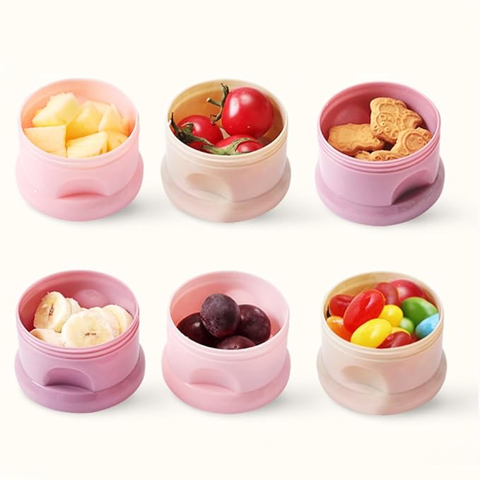 2pcs Baby Formula mam Baby Bottles Baby Formula containers for Travel Formula Dispenser Newborn Milk Powder Dispenser Packaging Container Baby Feeding Tool Milk Powder Box