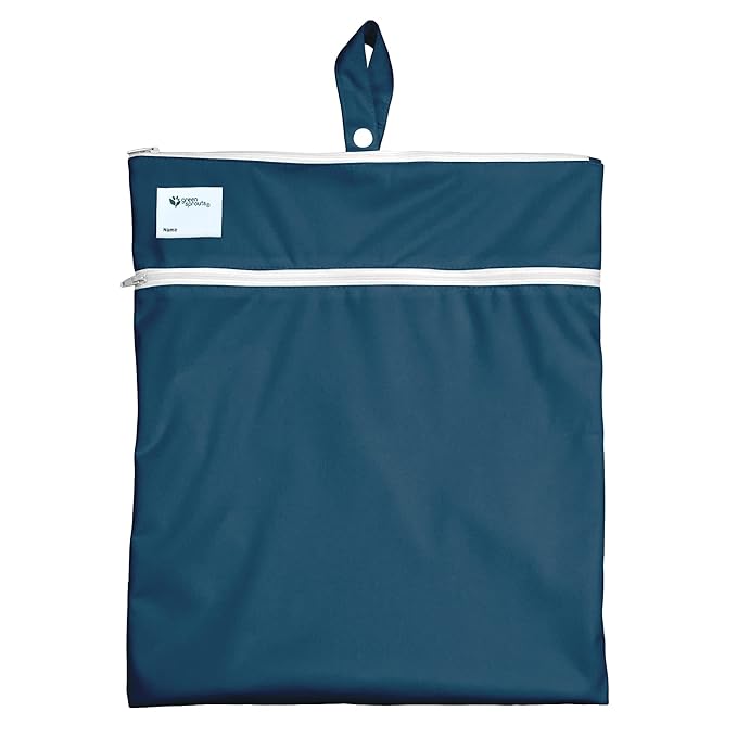green sprouts Wet & Dry Bag Stores Wet & Dry Items Separately Use for Swim wear, Diapers, Underwear, Clothes & More